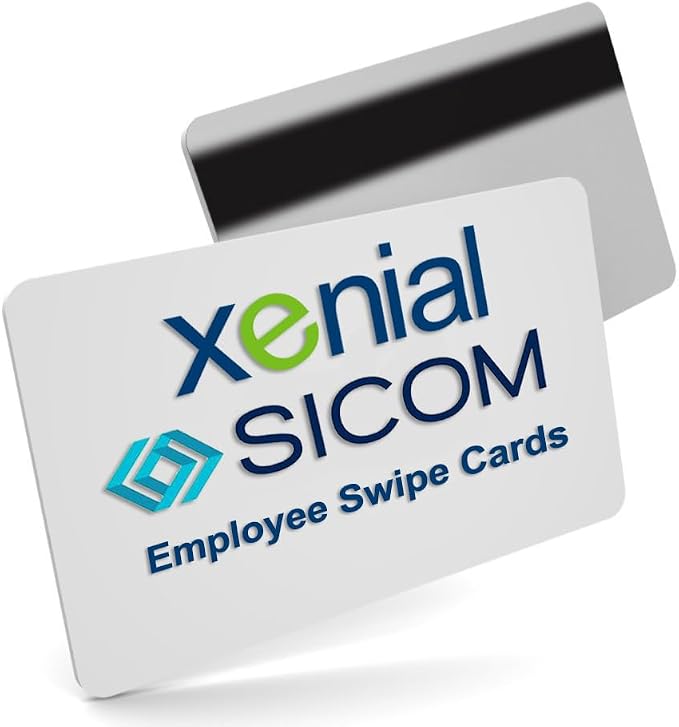 25 Pack Xenial SiCOM POS Employee Access Cards + 1 Card Reader Cleaning Card