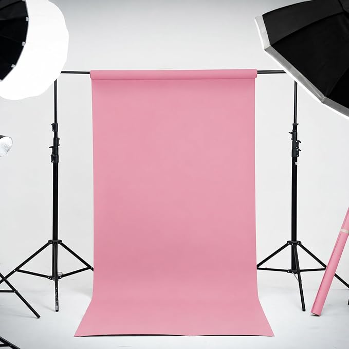 Kate Seamless Paper Backdrop for Photography Pink Backdrop Paper