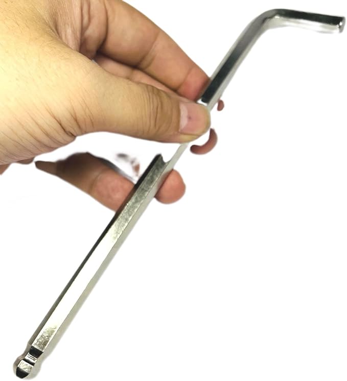 1pcs 8mm Ball End Allen Wrench sets,8mm Hex Key Wrench set,8mm ball end Hex Driver allen key Door Key L Shaped hex wrench set with Long Arm 200mm lengh.8mm ball end hex wrench