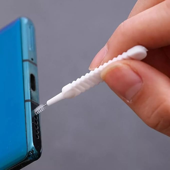 10 Pack Phone Charge Port Cleaning Tool kit, Anti-Clogging Mini Brushes Cleaner