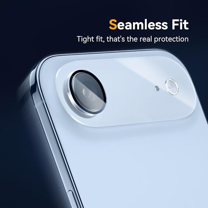 Camera Lens Protector for iPhone 17 Air 6.6", 9H Tempered Glass，Ultra HD