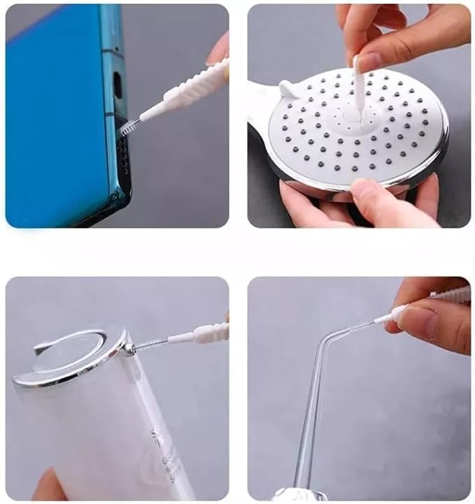 10 Pack Phone Charge Port Cleaning Tool kit, Anti-Clogging Mini Brushes Cleaner