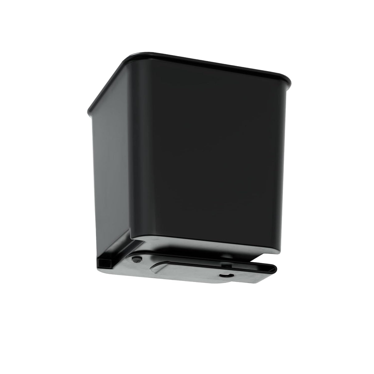 Car Trash Can Leakproof Mini Auto Organizers Storage Bin Container for Cars & Trucks with Floor Mat Clip Medium 2 Liters Capacity Black