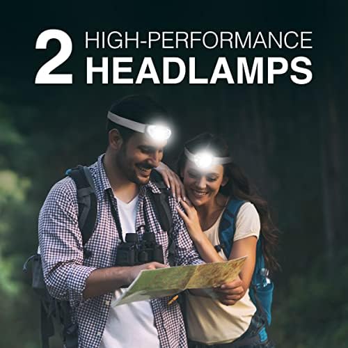 Energizer LED Headlamp PRO (4-Pack), IPX4 Water Resistant Headlamps, High-Performance Head Light for Outdoors, Camping, Running, Storm, Survival LED Light for Emergencies (Batteries Included)