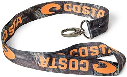 Costa Del Mar BODY_STRAP Costa Del Mar Logo Lanyard, Black