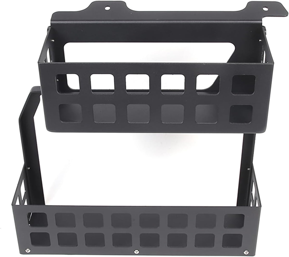 Trunk Right Organizer Compatible with Land Rover Defender 110 2020-2025 Aluminum Alloy Cargo Rack Modular Storage Box Shelf Trunk Right Side Organizer Storage Box Basket Accessories
