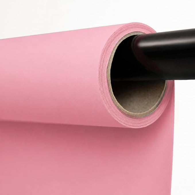 Kate Seamless Paper Backdrop for Photography Solid Pink Backdrop Paper