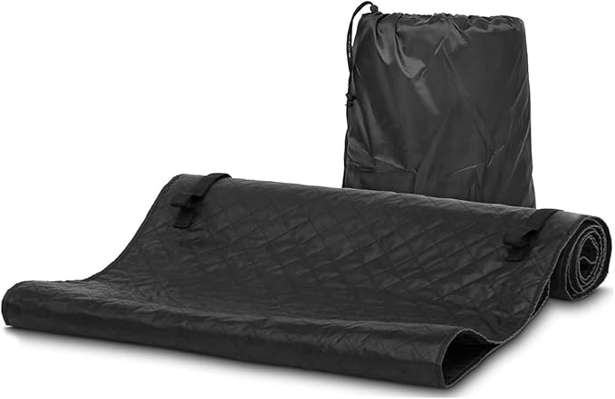 Rolling Creeper Mat Car Repair 58"X28", Foldable Car Repair Pad with Storage Bag for Low Clearance, Special Roads, Long-Distance Trucks, Mechanics Pad