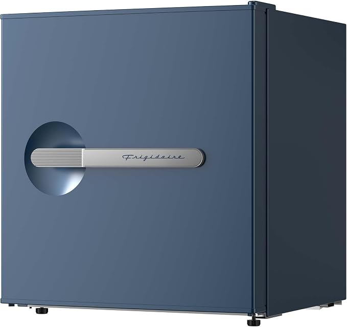 Frigidaire, 1.6 Cu. Ft. Retro Series Compact Refrigerator, Built-In Side Bottle Opener, Blue