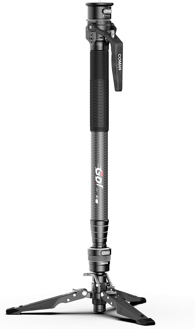 COMAN M1pro 65" Carbon Fiber Monopod