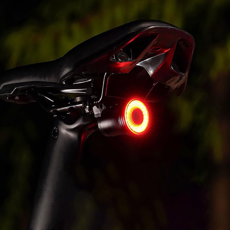 Smart Bicycle Tail Light | Auto ON/Off | All-Aluminum | USB-C Rechargeable Battery | LED Rear Bike Light IPX6 Waterproof for Road Bike, MTB, E-Bike (2025 EU Patents)