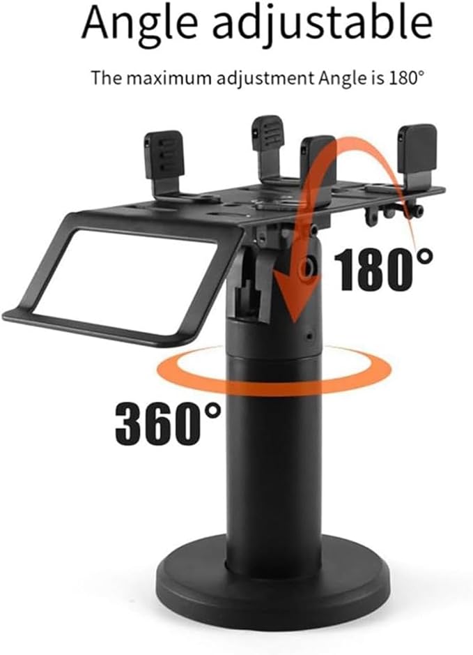 POS System Stand, 360-Degree Rotation Holder, Ergonomic Credit Card Terminal