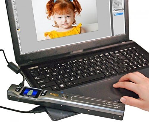Vupoint Solutions PDSDK-ST470R-VP Magic Wand Portable Scanner ST470 w/ Docking