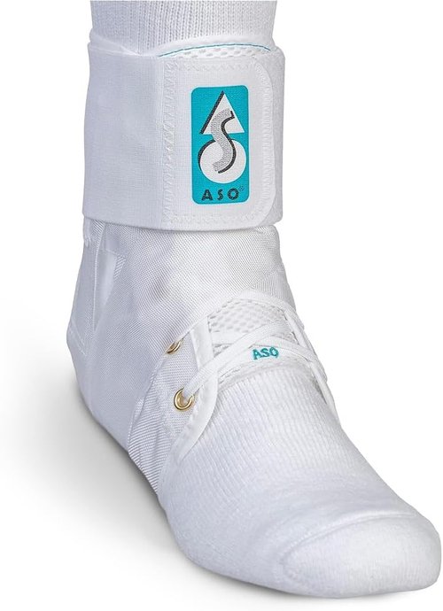 Med Spec ASO Ankle Stabilizer - Lace-Up Ankle Brace for Sprains & Tendonitis | Unisex Support for All Ages