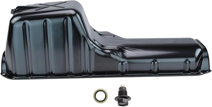 TRQ Engine Oil Pan Compatible with 1999-2004 Jeep Grand Cherokee 2000-2006 Wrangler