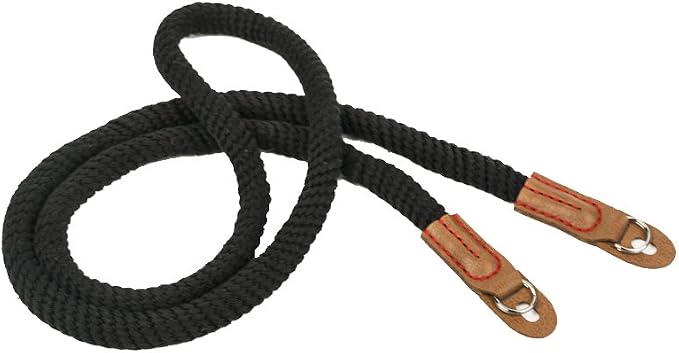 Vintage Handmade Leather Rope Camera Neck Strap