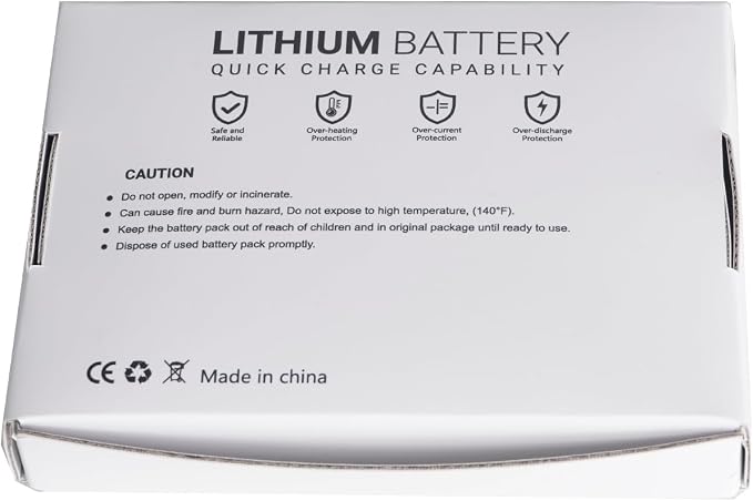 2-Pack of LP-E10 Batteries for Canon EOS Rebel T7 T6 T5 T3, Kiss X50 X70