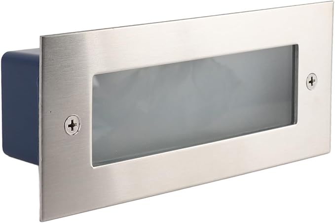 Pwshymi Outdoor Stair Light, Durable Aluminum Alloy Stair Wall Light, 500Lm Brightness, Ideal for and Corridors