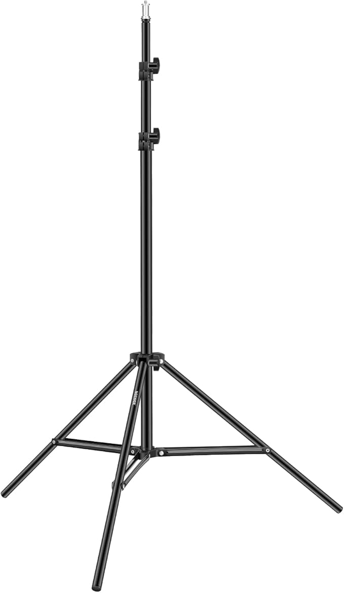 Neewer Photography Light Stand, 3-6.6ft/92-200cm Adjustable Sturdy Tripod Stand