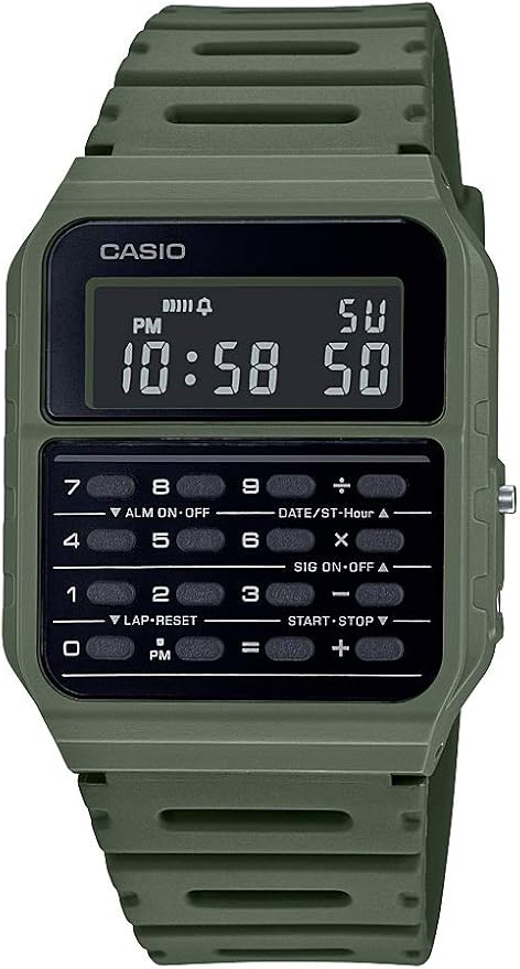 Casio CA53W Vintage Series | Data Bank | 1/100 SEC Stopwatch | Water Resistant