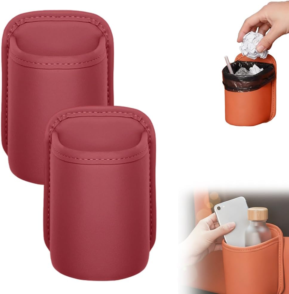 Car Door Cup Holder, Clip On Drink Holder Vehicle Door Storage Organizer (Black)