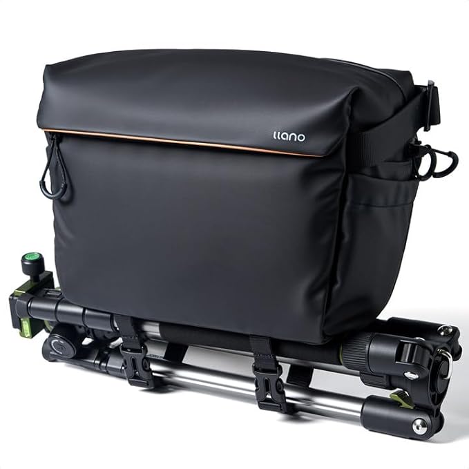 llano 6L Camera Sling Bag for Photographers, DSLR Shoulder Bag Small, Compact