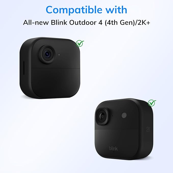 Silicone Case Cover for Blink Outdoor 4/2K+, Blink Outdoor Camera Accessories