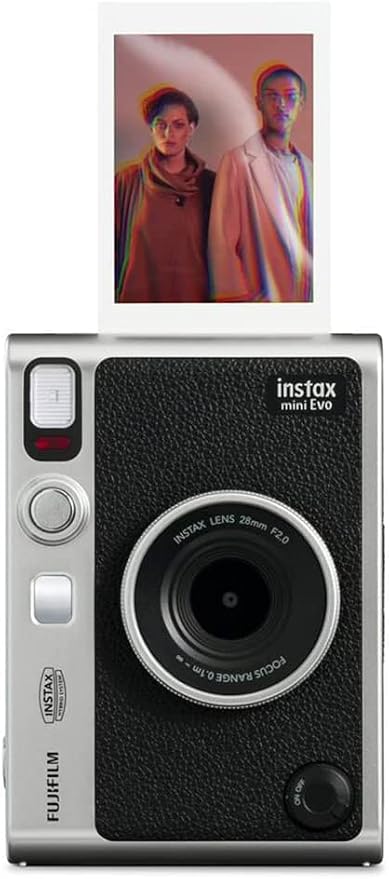Fujifilm Instax Mini EVO Hybrid Instant Film Camera Bundle