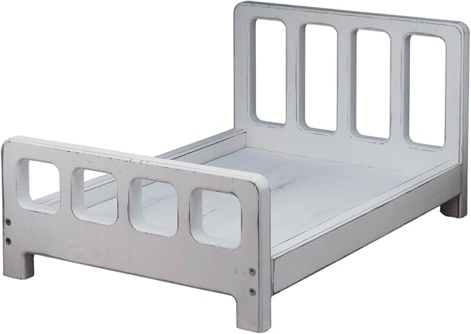 Newborn Photography Props Bed Prop White – Mini Wooden Baby Photography Bed