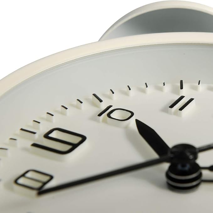 Peakeep 4 Inches Twin Bell Loud Alarm Clock