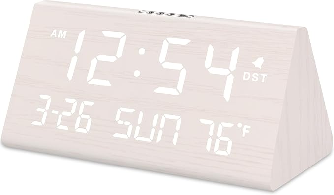 DreamSky Digital Alarm Clocks for Bedrooms