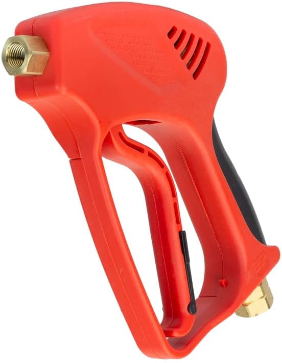 Maxshine Short Pressure Washer Gun | High-Pressure Water Handle with 1/4” Quick Connector Coupler | Power Washer Gun Compatible with Foam Cannon | Includes 3/8” Male & M22 14mm Twist Plug Connectors