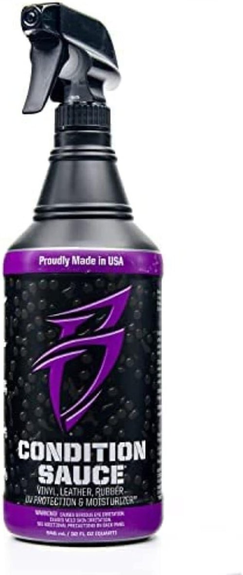 Boat Bling Condition Sauce - Premium Interior Moisturizer with UV Protection | 32 oz for Boats & RVs