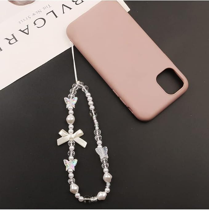 Beaded Camera Wrist Strap Cute Digital Camera Charm Lanyard, Phone Wristlet