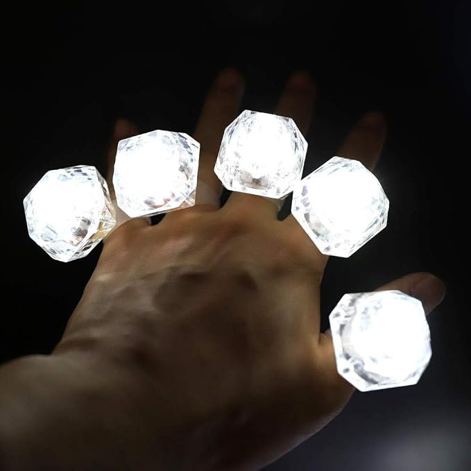 LED Light up Rings Toys