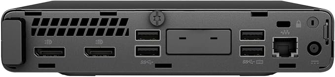 HP Mini PC, Intel Core i5-9500T, 16GB DDR4 RAM, 512GB SSD, 2X DisplayPort | Ultra-Mini Design Desktop Computer, Idea for Web Browsing, Video Editing & Coding, Keyboard & Mouse Included, Windows 11 Pro