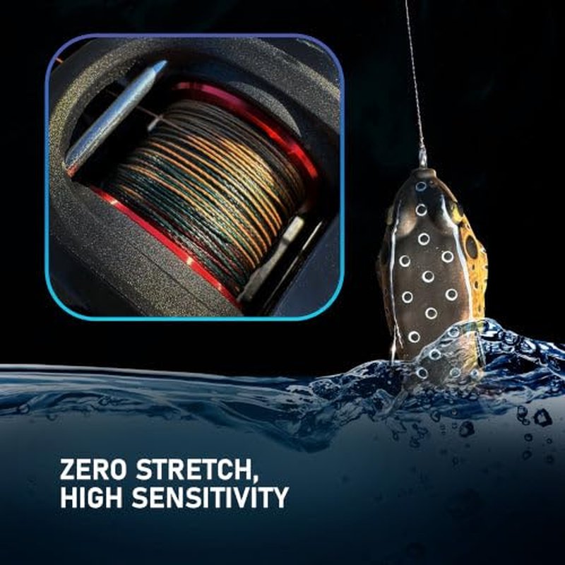 Reaction Tackle Braided Fishing Line Sea Blue 25LB 1000yd