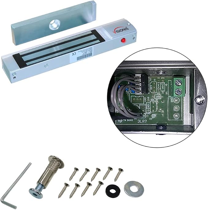 Visionis FPC-6131 Two Doors Door Access Control Out Swing Door 300lbs Mag Lock