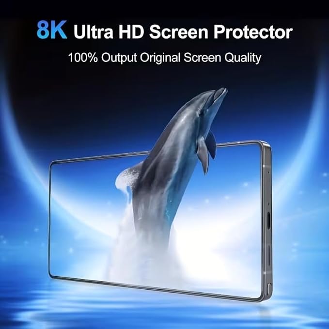 XDesign [3+2 Pack Galaxy S26 Ultra Screen Protector, 9H Tempered Glass Scratch