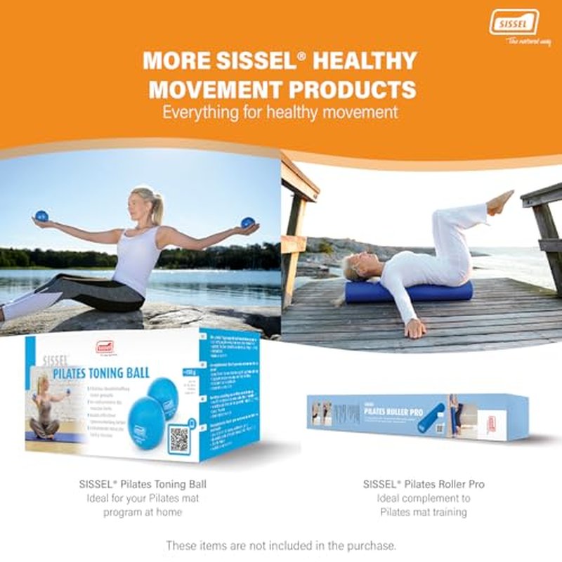 SISSEL Pilates Roller Head Align Dynamic | Optimal Body Alignment & Comfort | Innovative Tool | Skin-Friendly Soft EVA | Flexible for All Rollers