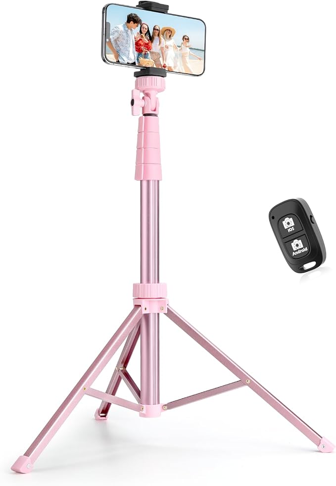 SENSYNE 72" Phone Tripod & Selfie Stick, Extendable Cell Phone Tripod Stand