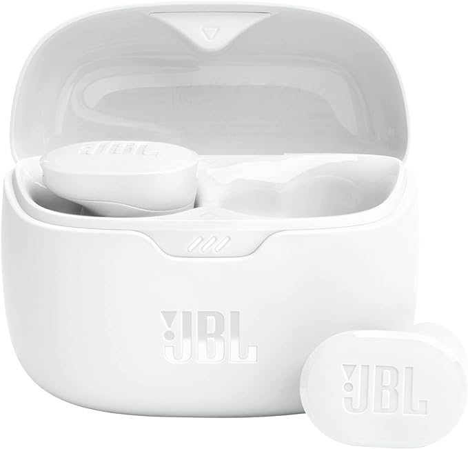 JBL Tune Buds - Noise Cancelling Earbuds - White | JBL Pure Bass Sound, Bluetooth 53 with LE audio support, Active Noise Cancelling with Smart Ambient