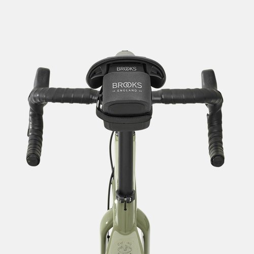 Brooks England Scape Saddle Pocket Bag, Cycling and Gravel Bag, Black, One Size