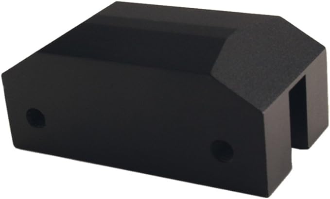 Dewhel Jack Pad Adapter Billet Anodized Black Aluminum Floor Jack for 5th Gen Camaro 10-15 Lexus GSF Ford Focus