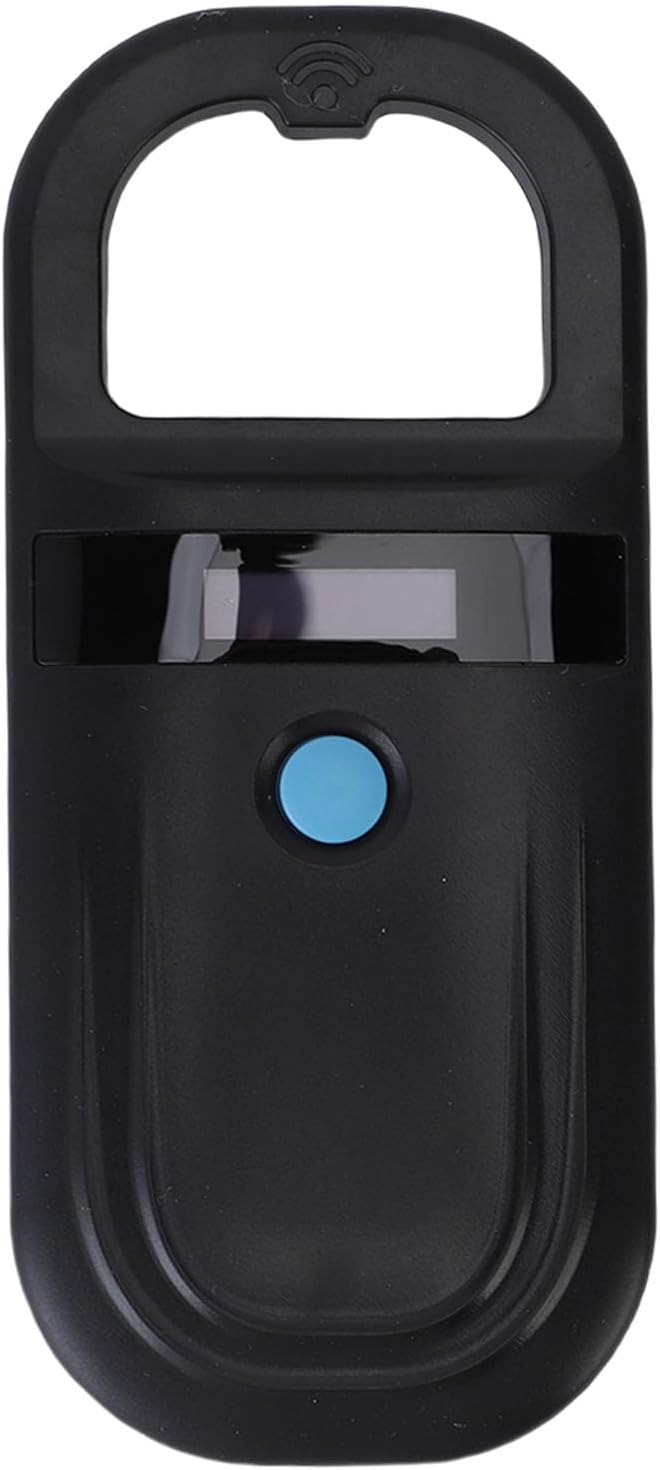 Pet Microchip Scanner, Portable Rechargeable Reader with 1000 Records Storage, for Dog Cat Animal Management (Type 2)