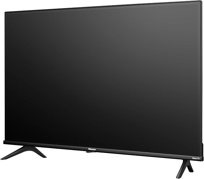 Hisense 43-Inch Class A4 Series FHD 1080p Smart Roku TV with Alexa Compatibility (43A4NR) - Dolby Audio, Slim Bezel Design, Google Assistant