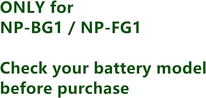 Kastar NP-BG1 NP-FG1 Battery + Slim USB Charger