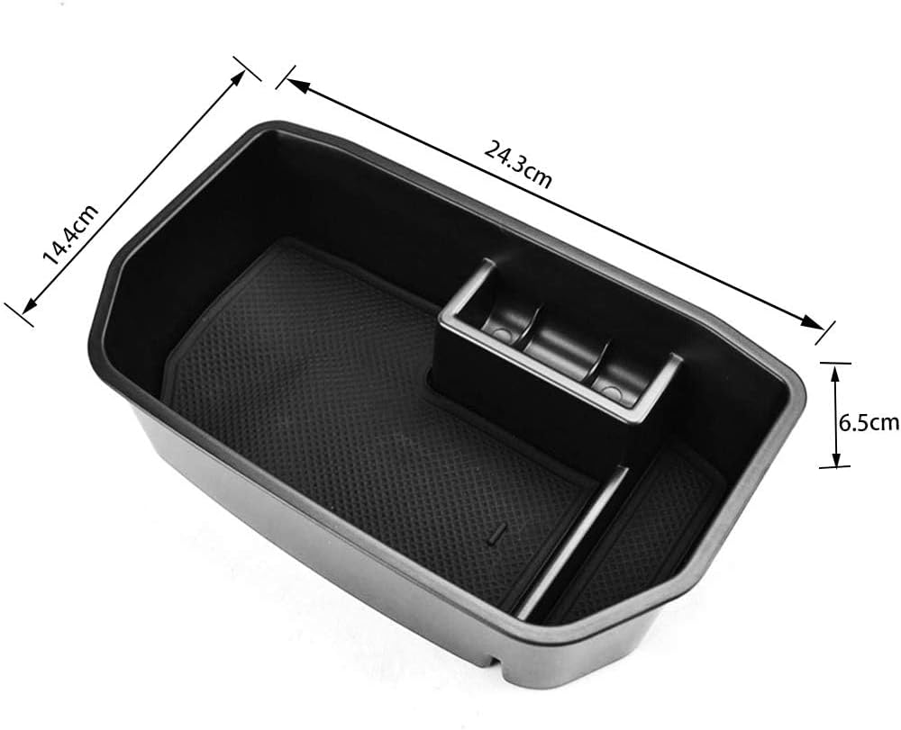 for Toyota Land Cruiser J200 Lexus Lx570 Center Console Organizer Armrest Secondary Storage Box Container Phone Holder Glove Tray Car Interior Accessories 2008-2018 2019 2020 2021