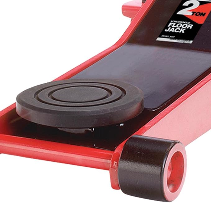 AFF 2 Ton Professional Heavy Duty Steel with 2 Piece Handle, Low Profile, Quick Lift Turner Service Floor Jack, 202T