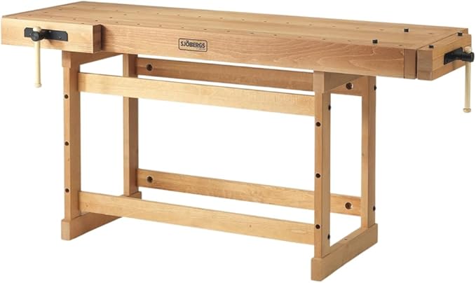Sjobergs Scandi Plus 1825 Beech Wood Workbench (SJO-33279)
